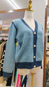 V-neck Buttons Up Cardigan